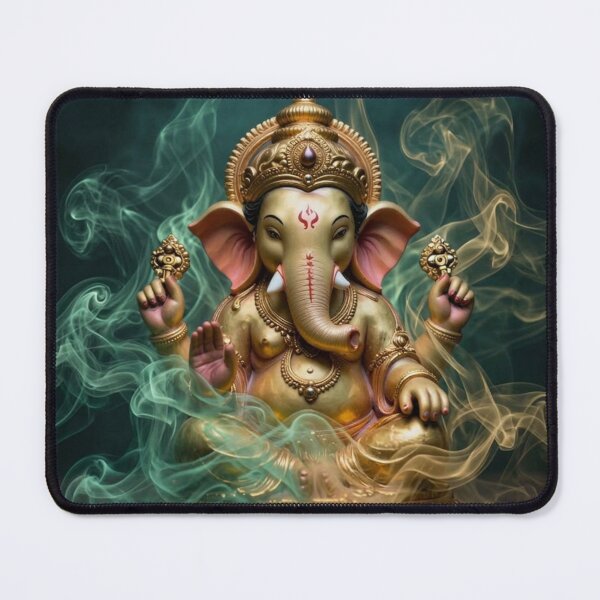 Item preview, Golden Ganesha Sacred Spiritual Art designed and sold by Loveinfinite369.