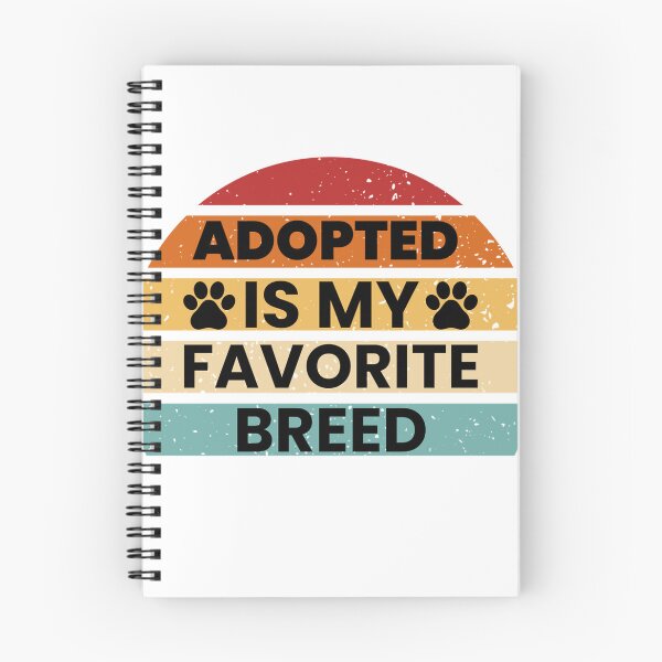 Item preview, Adopted Is My Favorite Breed, Dog Lover Long Sleeve T-Shirt designed and sold by SubStudio97.
