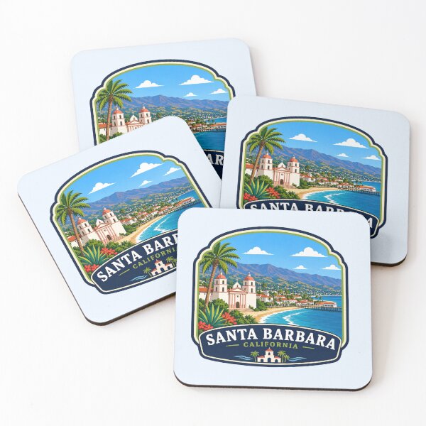 Item preview, Santa Barbara, California designed and sold by Myra365Art.