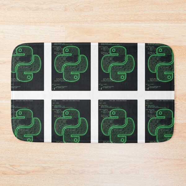 Item preview, Python Developer Code Terminal Glitch Software Engineer designed and sold by PictoVibe.