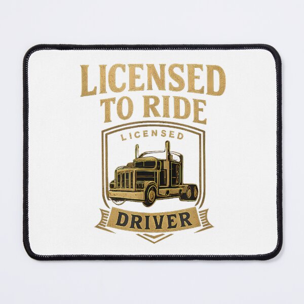 Item preview, Licensed to Ride Driver Badge designed and sold by SaryaSmyth19.