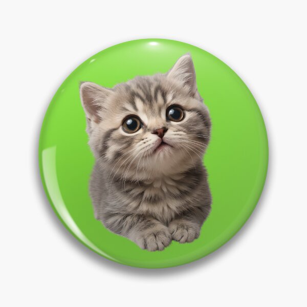 Item preview, Cute Fluffy Grey Tabby Kitten  designed and sold by Utopian-Magic.
