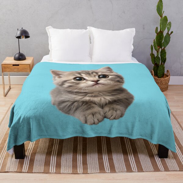 Item preview, Cute Fluffy Grey Tabby Kitten designed and sold by Utopian-Magic.