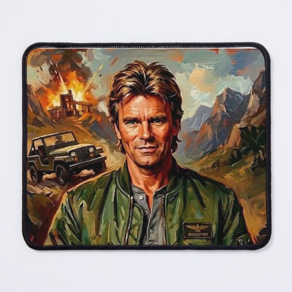 Item preview, MacGyver: Brains Over Brawn designed and sold by Art's Diner.
