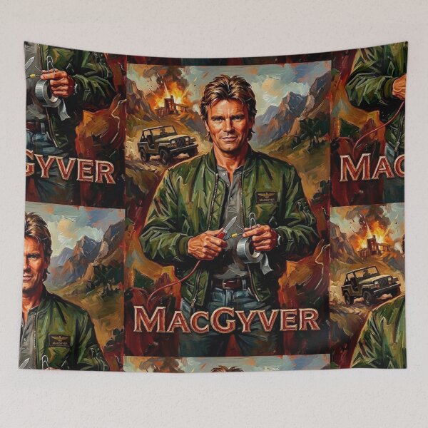 Item preview, MacGyver: Brains Over Brawn designed and sold by Art's Diner.