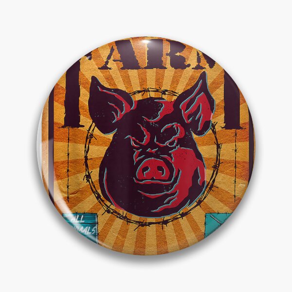 Item preview, Animal Farm All Animals are Equal Vintage T-Shirt designed and sold by SubStudio97.