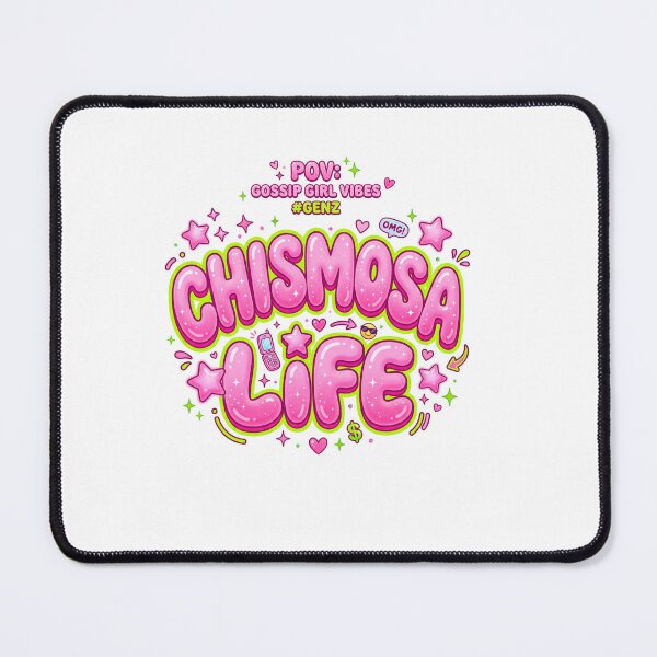 Item preview, Chismosa Life Y2K Bubble Text Funny Latino Slang designed and sold by PictoVibe.