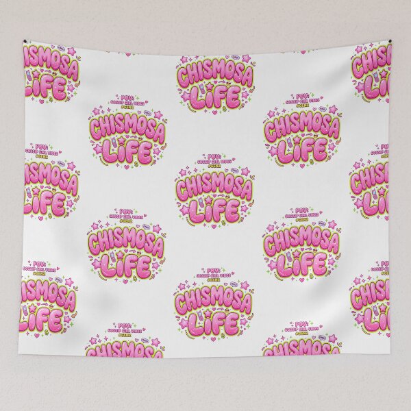 Item preview, Chismosa Life Y2K Bubble Text Funny Latino Slang designed and sold by PictoVibe.