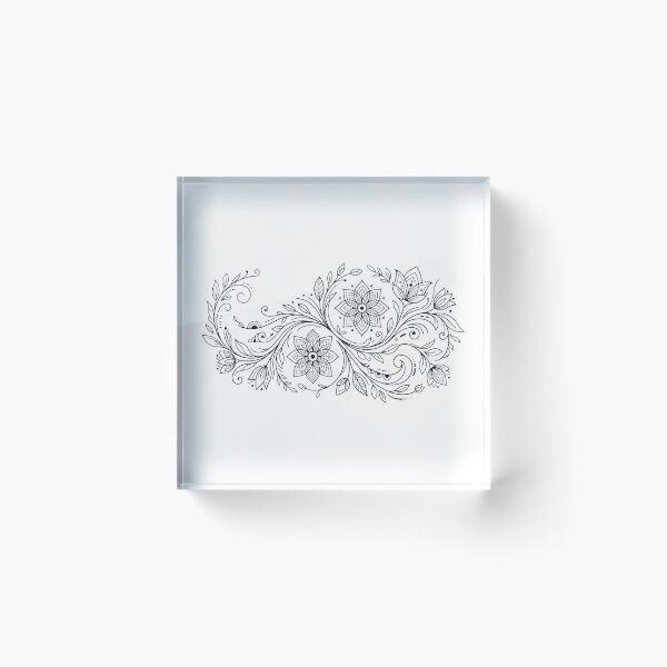 Item preview, Botanical Line Poetry designed and sold by BrunoLinuxArt.