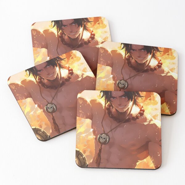 Item preview, Portgas D Ace One Piece Golden Flame Hat Glow designed and sold by Spraykart.