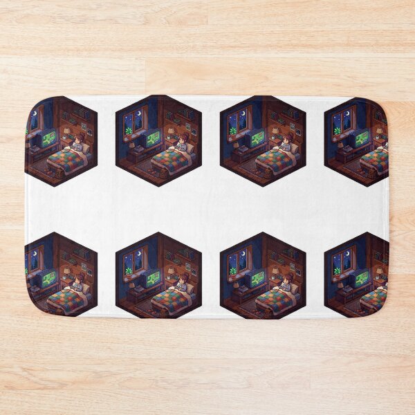 Item preview, Retro Gaming Lo Fi Chill Pixel Art Bedroom Gamer designed and sold by PictoVibe.