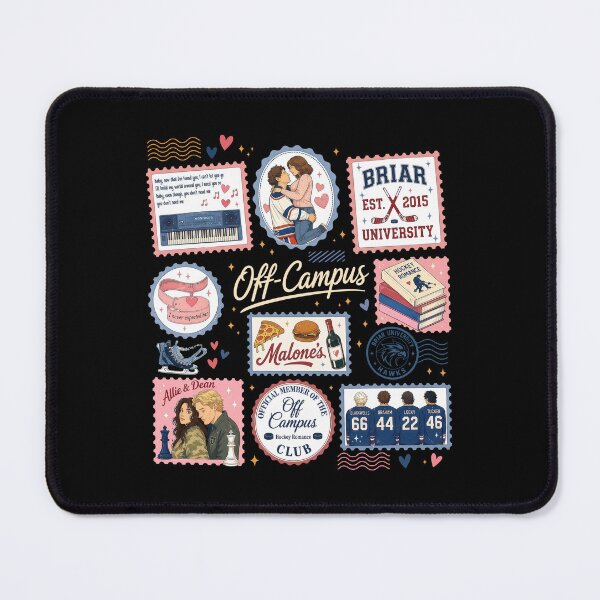 Item preview, Off Campus Hockey Stamps designed and sold by analognova.