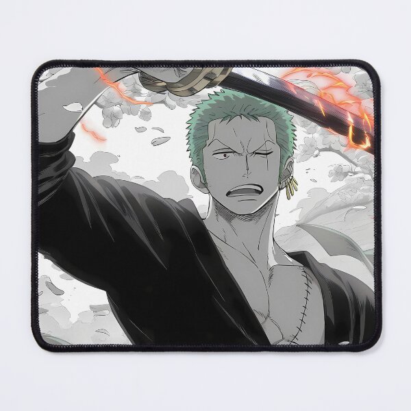 Item preview, Roronoa Zoro One Piece Monochrome Sakura Blade designed and sold by Spraykart.