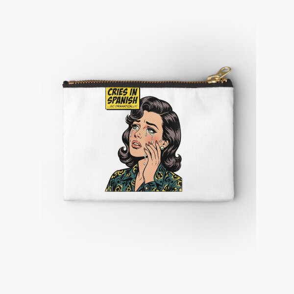 Item preview, Cries in Spanish Dramatic Telenovela Meme Pop Art designed and sold by PictoVibe.