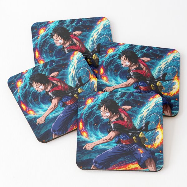 Item preview, Monkey D Luffy One Piece Ocean Surge Pirate Energy designed and sold by Spraykart.