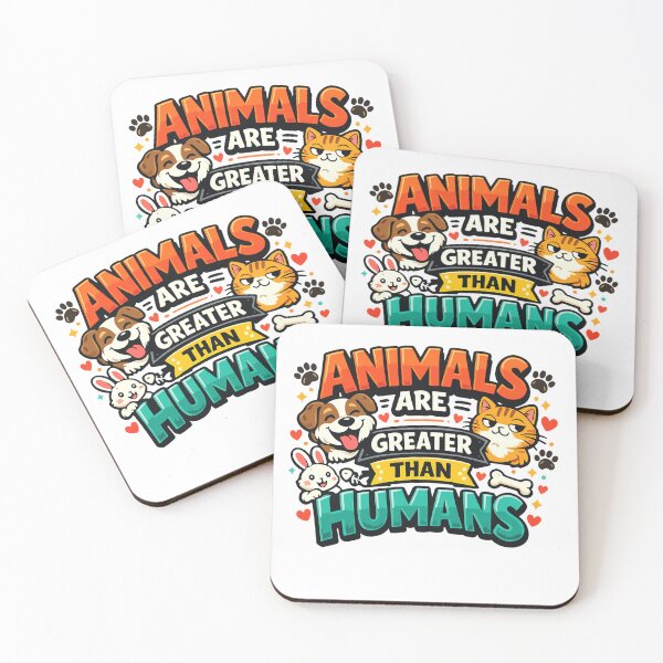 Item preview, Animals are greater than humans pet lovers Pullover Hoodie designed and sold by SubStudio97.