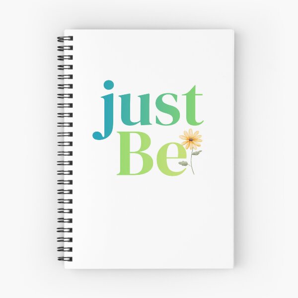 Item preview, Just Be - Pastel Women's Design with a Subtle Floral Touch  designed and sold by MadeByMira.