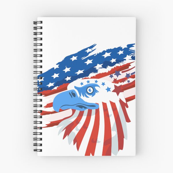 Item preview, Patriotic Bald Eagle with US Flag Splatter – America 250 Semiquincentennial Celebration designed and sold by VibranPalette.