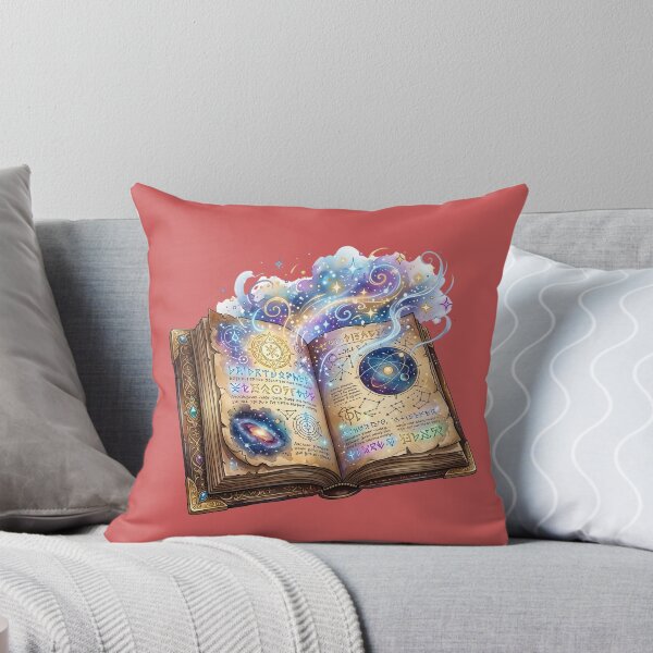 Item preview, Magic Spellbook Watercolor Sticker designed and sold by Utopian-Magic.