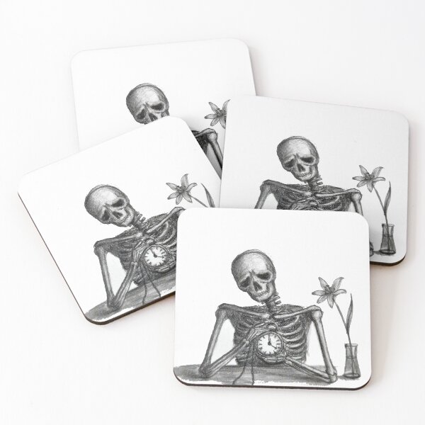 Item preview, skeleton and watch designed and sold by bandarartisan.