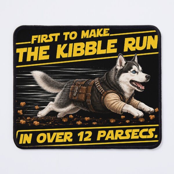 Item preview, Husky running in the smuggler outfit designed and sold by Steve's Hobbies.