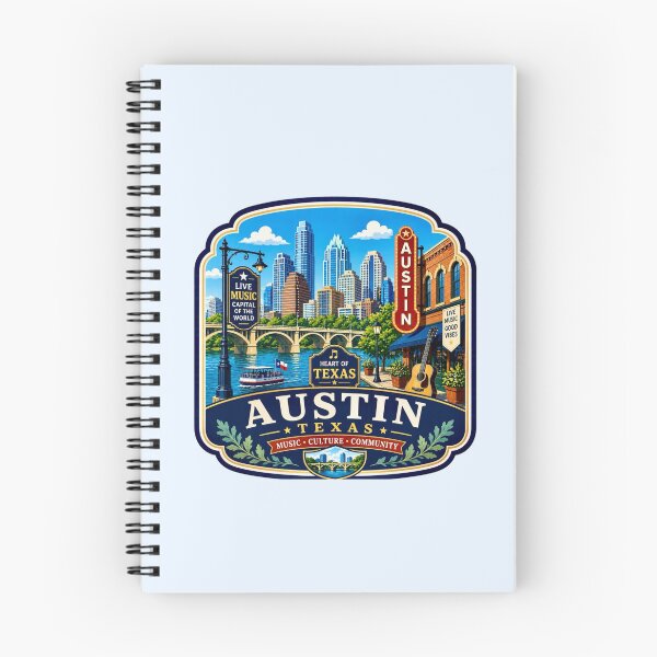 Item preview, Austin, Texas designed and sold by Myra365Art.