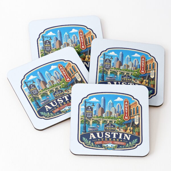 Item preview, Austin, Texas designed and sold by Myra365Art.