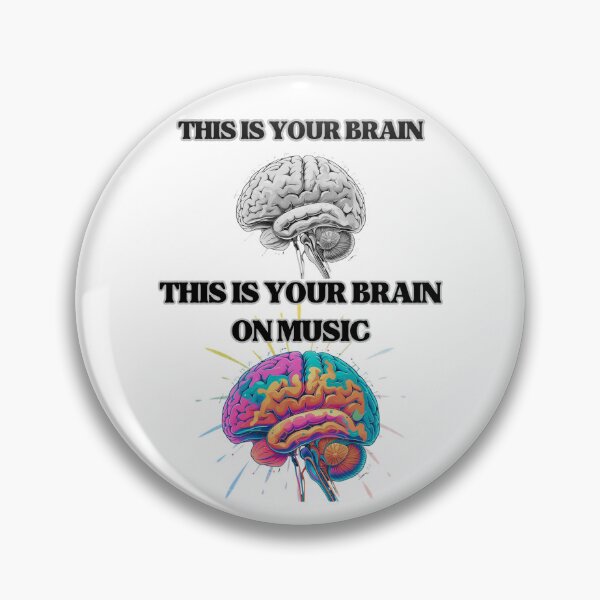 Item preview, This Is Your Brain on Music designed and sold by Trauma Nicole.