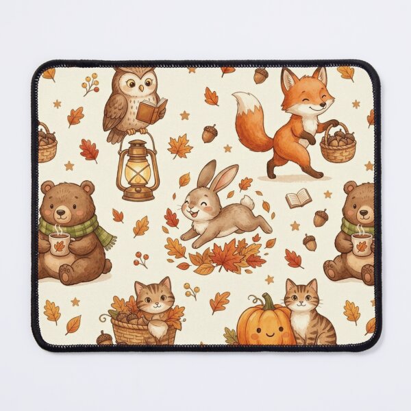 Item preview, Autumn Cozy Creatures designed and sold by Thalora Store.