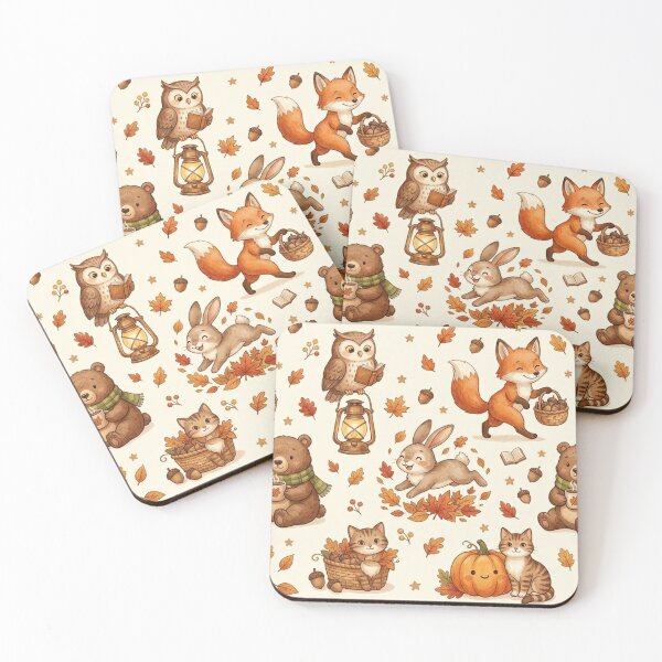 Item preview, Autumn Cozy Creatures designed and sold by Thalora Store.