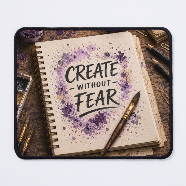 Item preview, Create Without Fear Artist Sketchbook Design designed and sold by Open-Canvas.