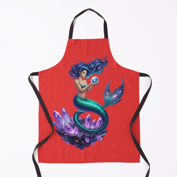 Item preview, Cosmic Mermaid Celestial Siren Galaxy Space Goddess designed and sold by Utopian-Magic.