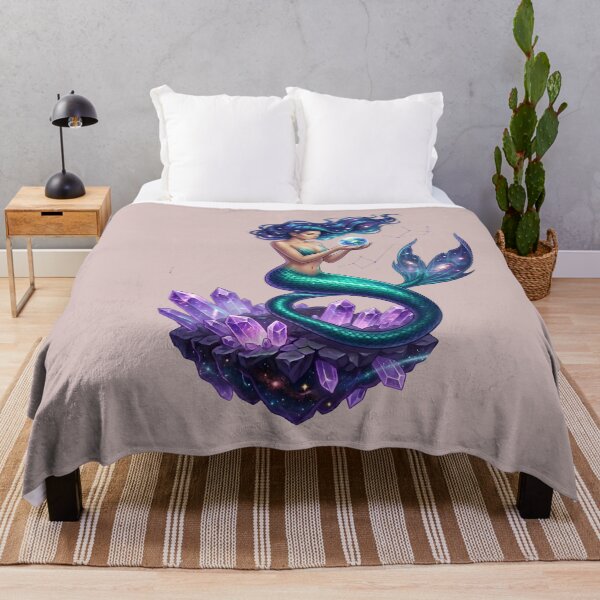 Item preview, Cosmic Mermaid Celestial Siren Galaxy Space Goddess designed and sold by Utopian-Magic.