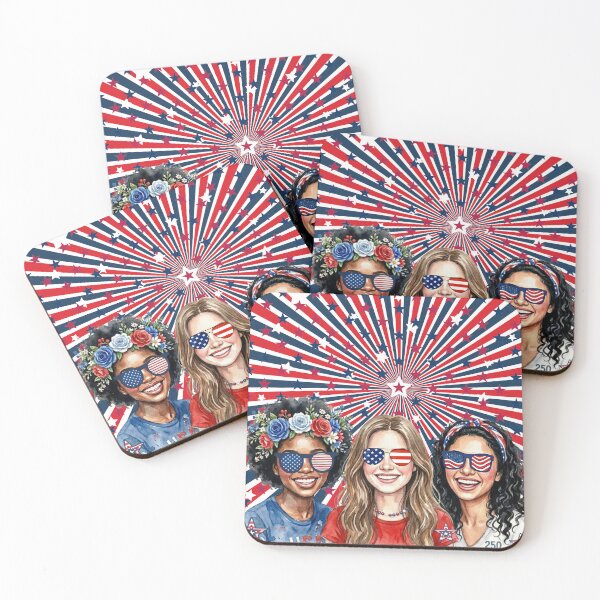 Item preview, Multicultural Celebration of the 250th Anniversary of U.S. Independence designed and sold by VibranPalette.