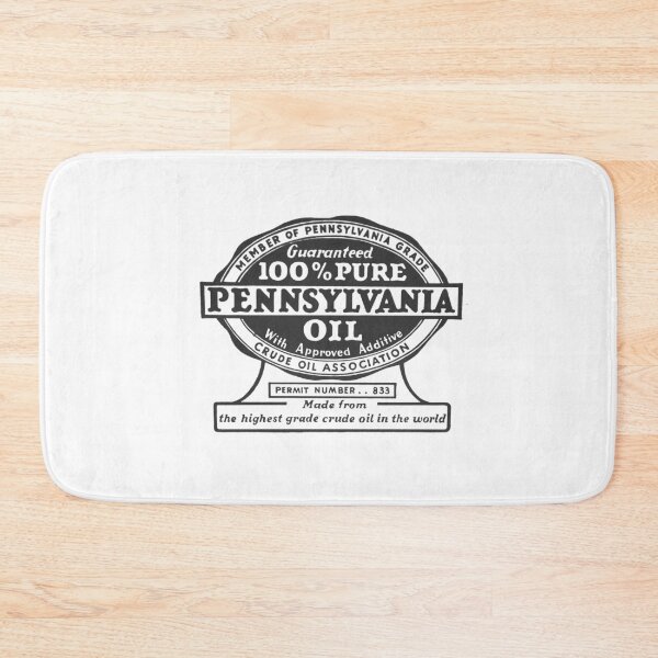 Item preview, Vintage Pennsylvania Oil - Crude Oil Association Black designed and sold by QuayTradingCo.