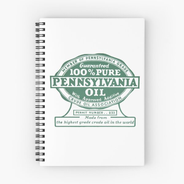 Item preview, Vintage Pennsylvania Oil - Crude Oil Association Green designed and sold by QuayTradingCo.