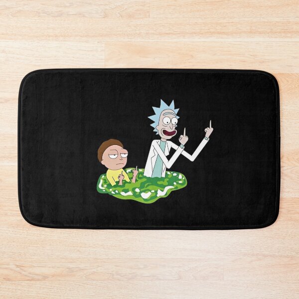 Item preview, Rick and Morty Portal Middle Finger Funny Design designed and sold by Moonpaw-Whimsy.