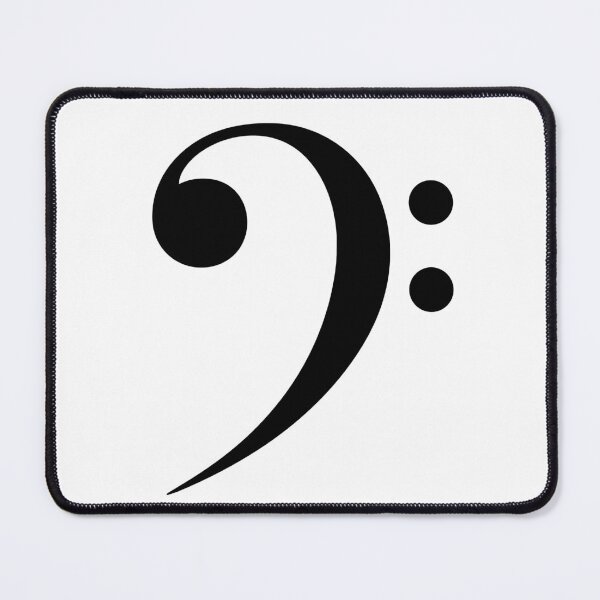 Item preview, Bold Bass Clef Music Symbol Musical Note for Music Lovers designed and sold by lematworks.