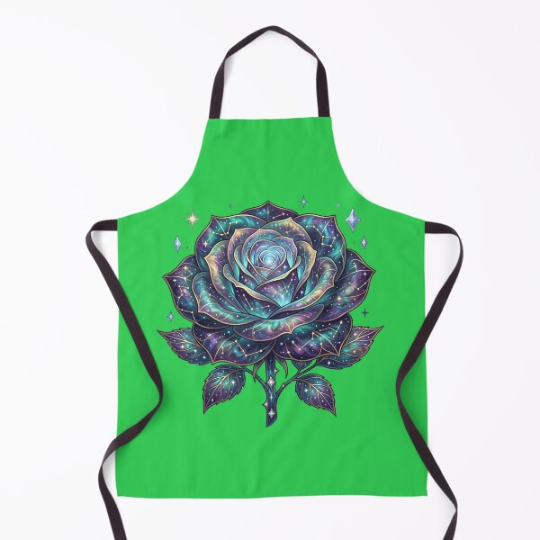 Item preview, Cosmic Galaxy Rose Celestial Space Flower designed and sold by Utopian-Magic.