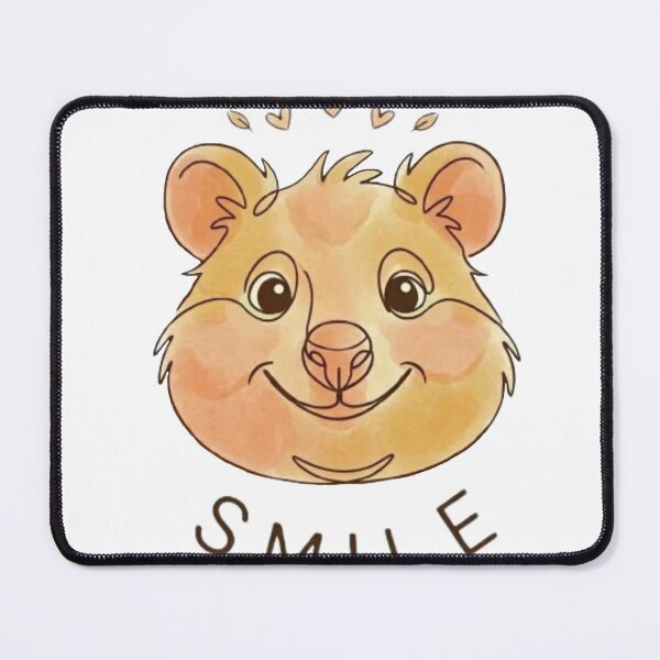 Item preview, Happy Little Bear With A Big Smile designed and sold by Northern Glow Art.