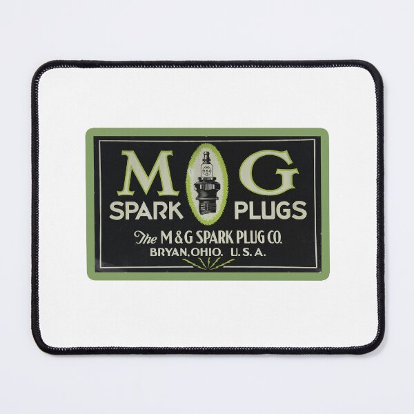 Item preview, Vintage MG Spark Plugs - Bryan, Ohio designed and sold by QuayTradingCo.