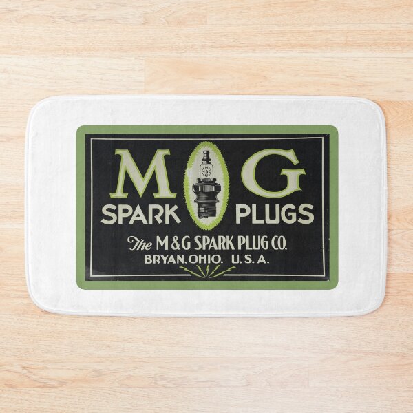 Item preview, Vintage MG Spark Plugs - Bryan, Ohio designed and sold by QuayTradingCo.