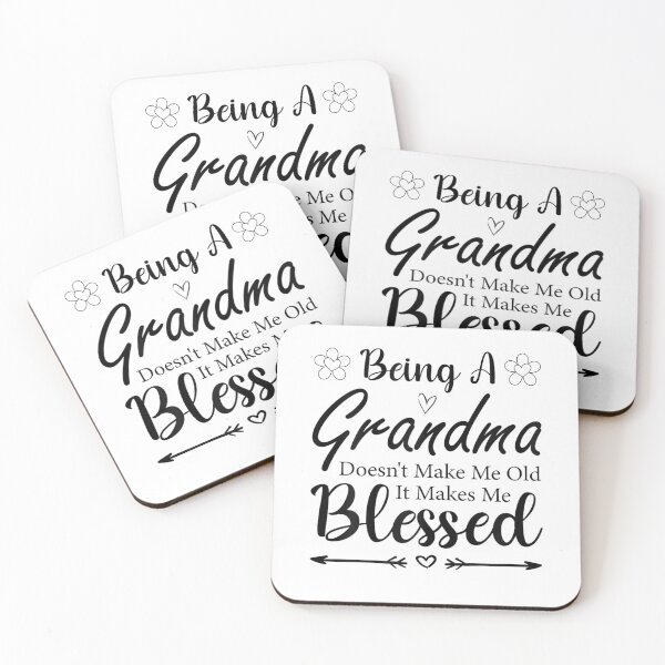 Item preview, Being A Grandma Doesn't Make Me Old It Makes Me Blessed T-Shirt designed and sold by SubStudio97.