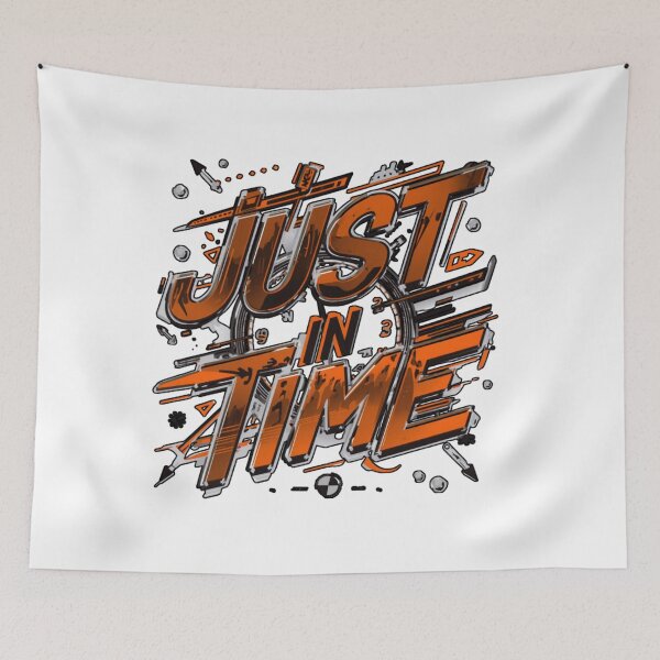 Item preview, Just In Time Minimal Typography Design designed and sold by variant designer.