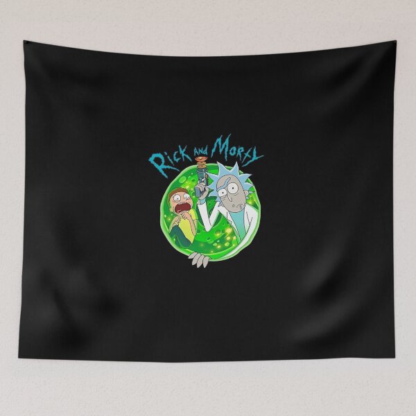 Item preview, Rick and Morty Scared Portal Adventure designed and sold by Moonpaw-Whimsy.