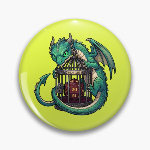 Artikelvorschau, Lustiges Baby-Drachen-Würfelgefängnis entworfen und verkauft von Utopian-Magic.