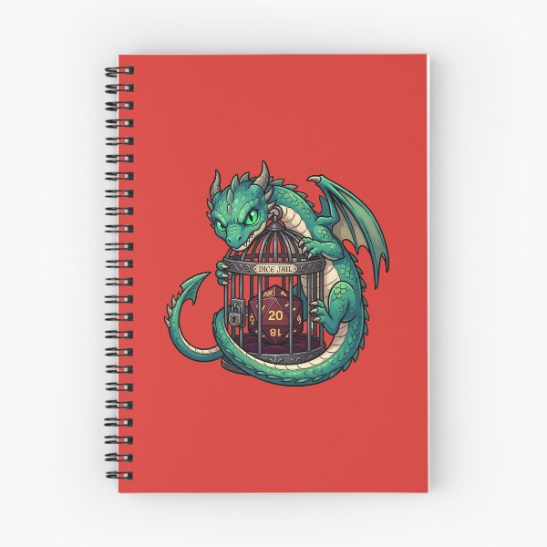 Artikelvorschau, Lustiges Baby-Drachen-Würfelgefängnis entworfen und verkauft von Utopian-Magic.