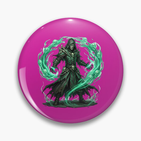 Item preview, Epic High Fantasy Necromancer Sorcerer  designed and sold by Utopian-Magic.