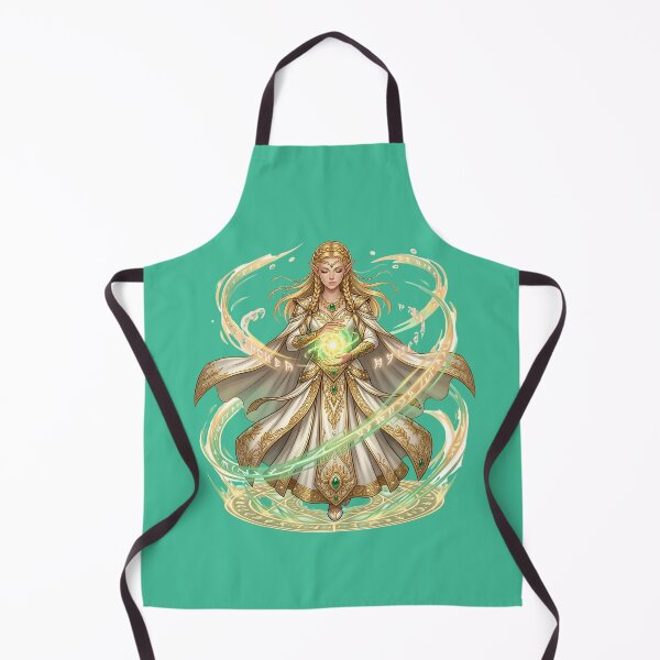 Item preview, Majestic Light Elf Cleric Healer designed and sold by Utopian-Magic.