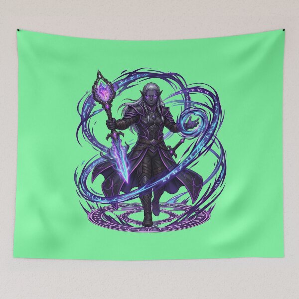 Item preview, Epic Dark Elf Assassin Warrior  designed and sold by Utopian-Magic.